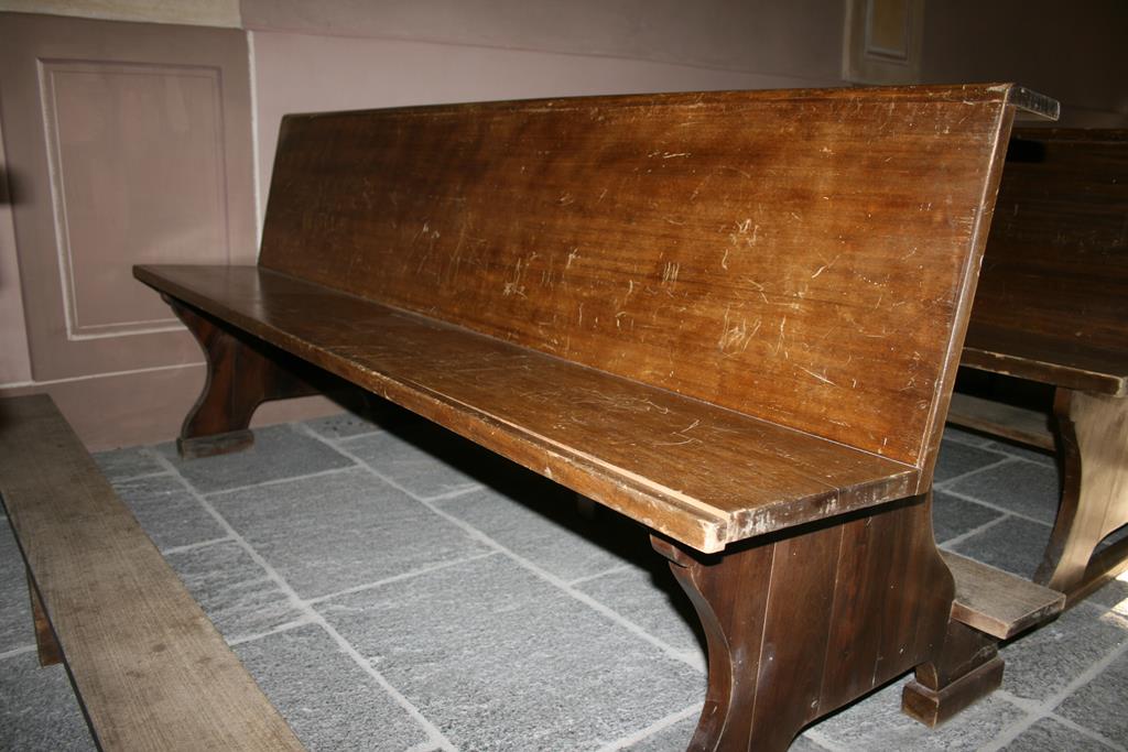 Panche e sedie-1 Panche Santuario di Luciago-Armeno (NO)-2