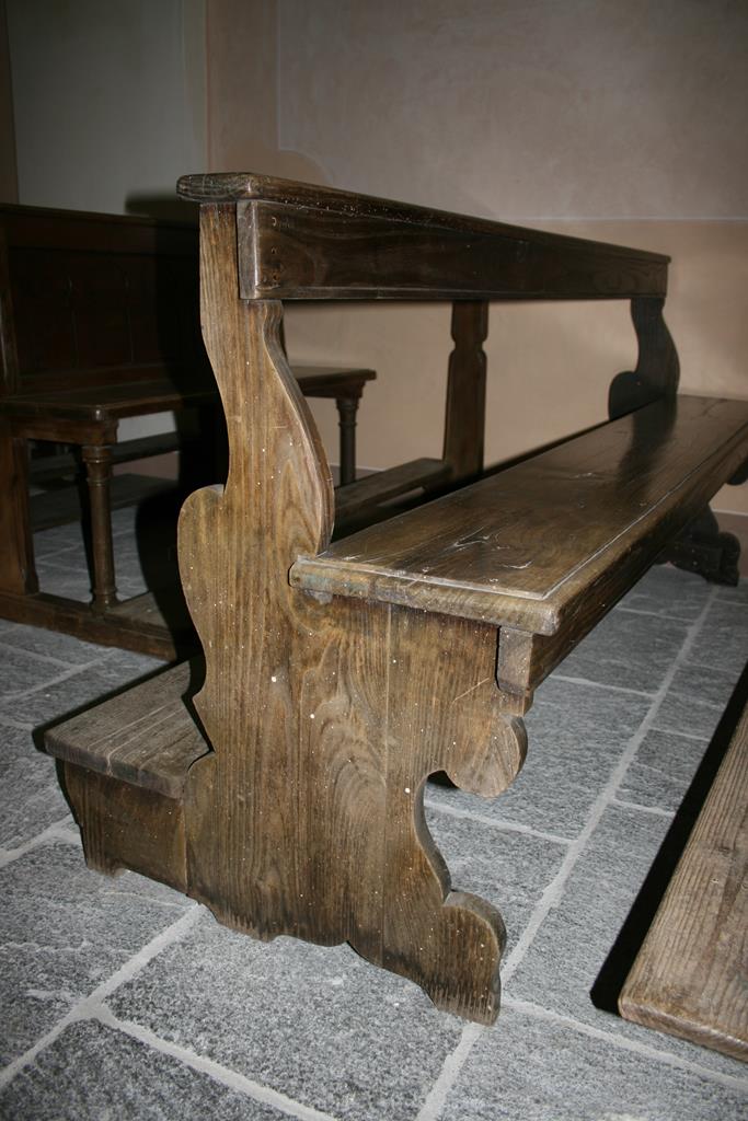 Panche e sedie-1 Panche Santuario di Luciago-Armeno (NO)-3
