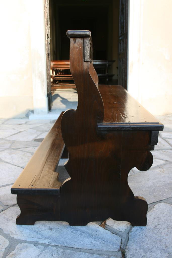 Panche e sedie-1 Panche Santuario di Luciago-Armeno (NO)-12