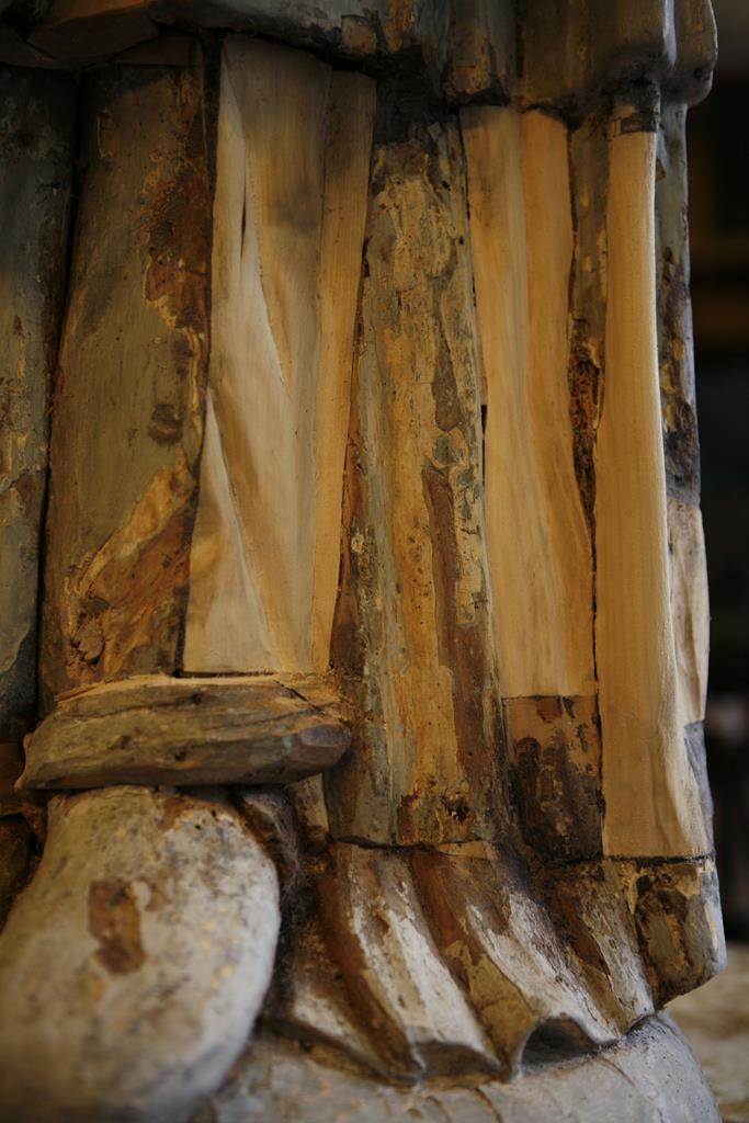 Sculture-2 Statua di San Carlo Borromeo chiesa di Santa Marta di Arona (NO)-9